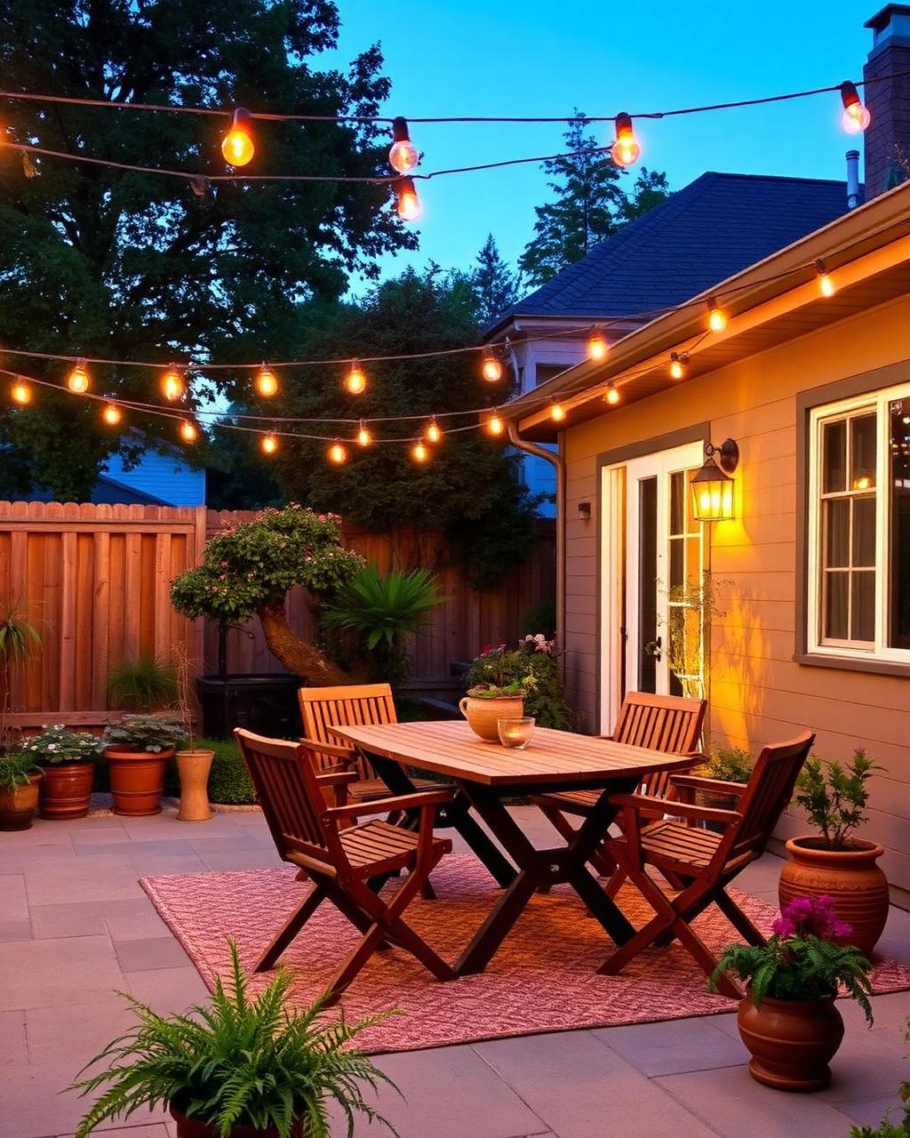 Evening Patio